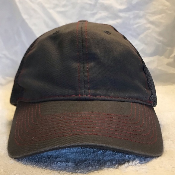 Barco Uniforms Adjustable Cloth & Mesh Grey Ball Cap - Picture 3 of 16